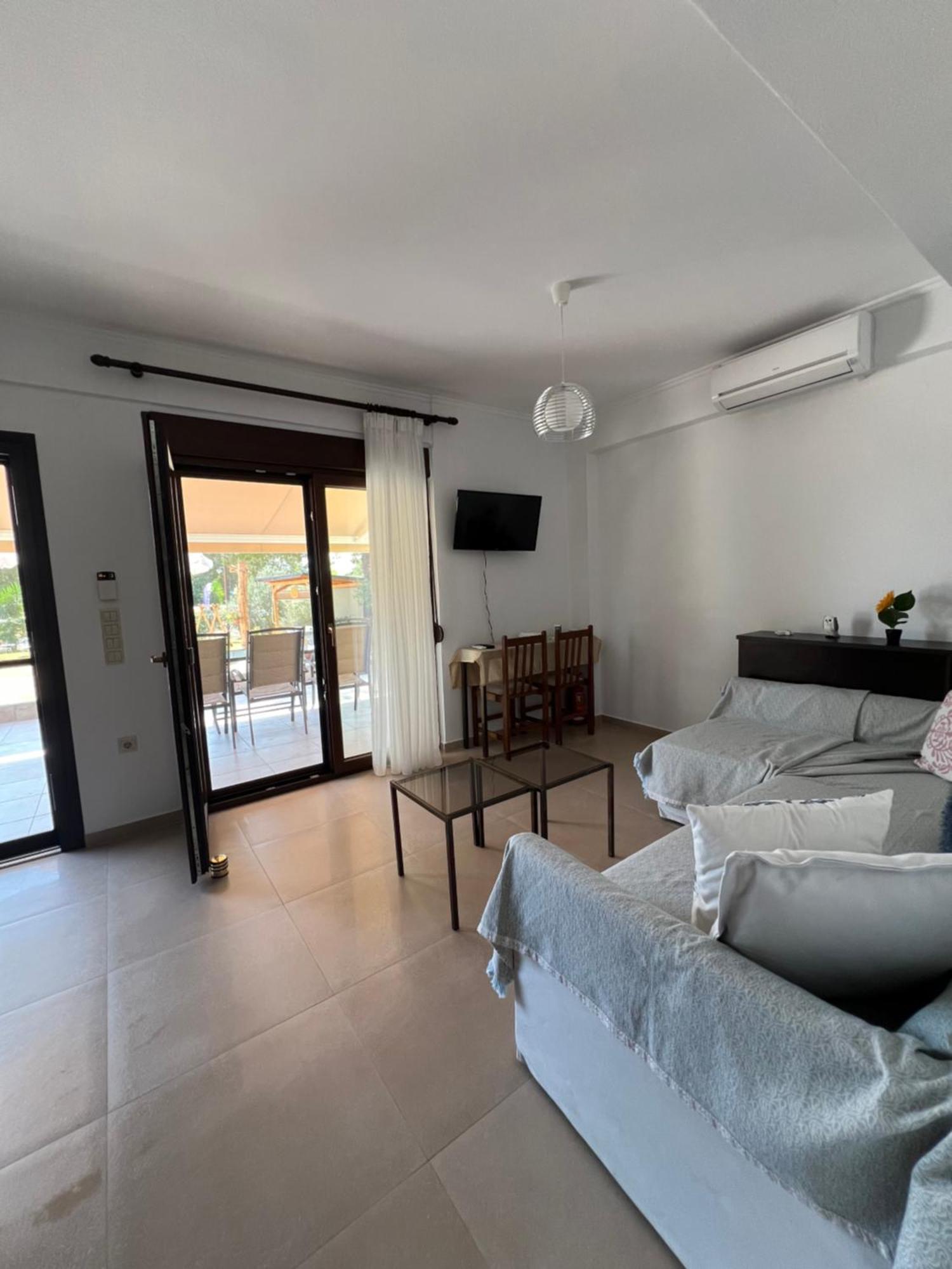 Appartement Epavli Xenia Pefkochori-Paliouri 50M Extérieur photo